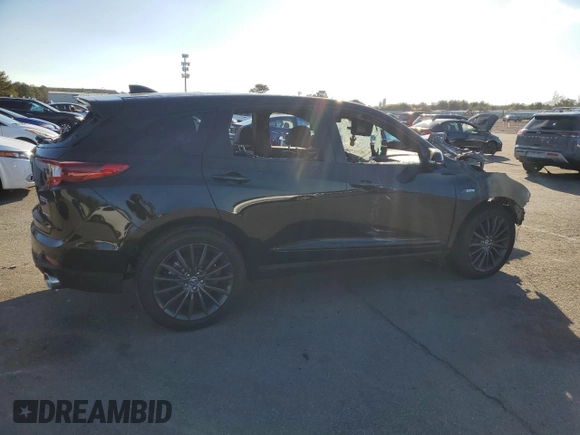 2024 Acura RDX Advance with VIN 5J8TC2H80RL035368, listed as a Copart auction lot 82957104 with Not provided miles and Salvage title. Bid and sale history available at DreamBid. Image 3.