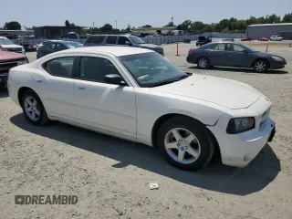 2008 Dodge Charger with VIN 2B3KA43R58H239334, listed as a Copart auction lot 59234295 with 67,116 mi miles and Salvage title. Bid and sale history available at DreamBid. Image 4.