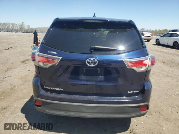 2014 Toyota Highlander LE z VIN 5TDBKRFH2ES070222, wystawiony jako Copart lot #52107425 z przebiegiem 160 610 mil mil oraz Szkoda całkowita • Salvage title. Historia ofert i sprzedaży dostępna na DreamBid. Obrazek 6.