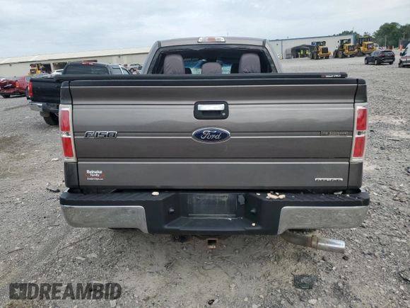 2012 Ford F-150 XL with VIN 1FTFW1EF3CFC92031, listed as a Copart auction lot 57265765 with 173,000 mi miles and Salvage title. Bid and sale history available at DreamBid. Image 6.