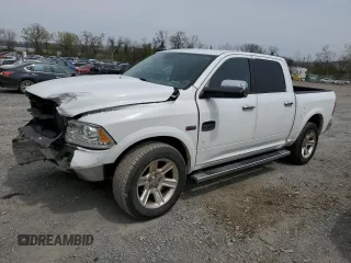 2015 Ram 1500 Laramie Limited z VIN 1C6RR7PTXFS788389, wystawiony jako Copart lot #54526215 z przebiegiem 86 333 mil mil oraz Szkoda całkowita • Salvage title. Historia ofert i sprzedaży dostępna na DreamBid. Obrazek 1.