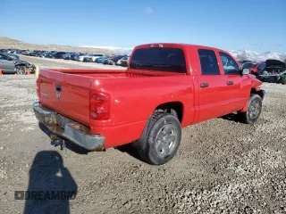2005 Dodge Dakota ST with VIN 1D7HE28K55S277542, listed as a Copart auction lot 87946845 with 187,459 mi miles and Salvage Title. Bid and sale history available at DreamBid. Image 3.