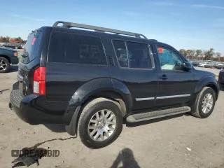 2010 Nissan Pathfinder LE with VIN 5N1AR1NB9AC619704, listed as a Copart auction lot 78833414 with 132,664 mi miles and Salvage title. Bid and sale history available at DreamBid. Image 3.