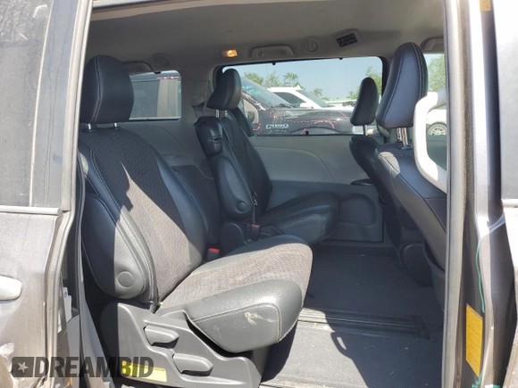 2012 Toyota Sienna SE with VIN 5TDXK3DC0CS239743, listed as a Copart auction lot 49504855 with 113,160 mi miles and Salvage title. Bid and sale history available at DreamBid. Image 11.