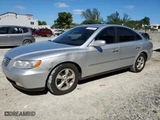 2007 Hyundai Azera GLS with VIN KMHFC46D47A242034, listed as a Copart auction lot 76703514 with 124,277 mi miles and Salvage Title. Bid and sale history available at carsss.com. Image 1.