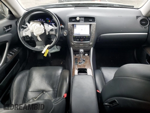 2014 Lexus IS 250 C with VIN JTHFF2C2XE2531606, listed as a Copart auction lot 53739245 with 161,636 mi miles and Salvage Title. Bid and sale history available at DreamBid. Image 8.