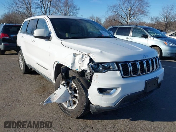 2019 Jeep Grand Cherokee Laredo E with VIN 1C4RJFAG7KC694674, listed as a IAAI auction lot 41591678 with 61,144 mi miles. Bid and sale history available at carsss.com. Image 1.