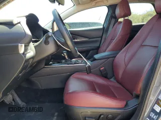 2023 Mazda CX-30 S Carbon Edition with VIN 3MVDMBCM1PM524019, listed as a Copart auction lot 57079355 with 46,737 mi miles and Salvage title. Bid and sale history available at DreamBid. Image 7.