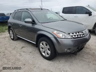 2006 Nissan Murano S with VIN JN8AZ08T16W401298, listed as a Copart auction lot 75634574 with 36,606 mi miles and Salvage Title. Bid and sale history available at carsss.com. Image 4.