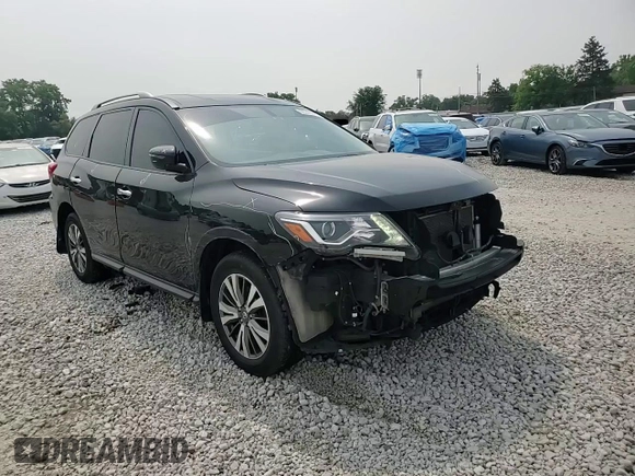 2018 Nissan Pathfinder SV with VIN 5N1DR2MM9JC604772, listed as a Copart auction lot 59741915 with 92,516 mi miles and Salvage title. Bid and sale history available at DreamBid. Image 15.