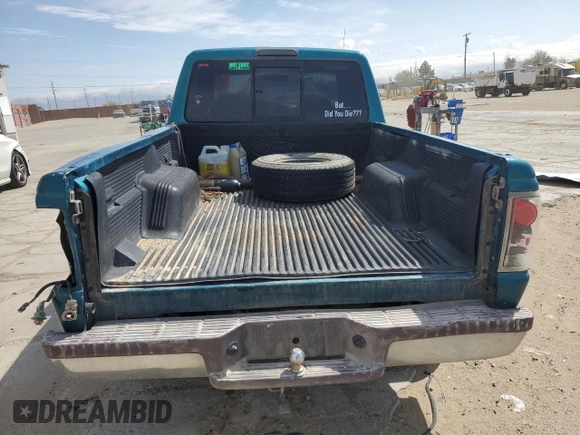 1995 Ford Ranger XL with VIN 1FTCR14A4SPA47912, listed as a Copart auction lot 53582105 with 159,973 mi miles and Salvage title. Bid and sale history available at DreamBid. Image 6.