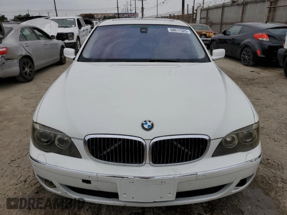 2006 BMW 7 Series 750i с VIN WBAHL835X6DT01146, выставлен на аукционе Copart как лот 58617325 с пробегом 99 178 миль миль и Чистый • Clean title. История ставок и продаж доступна на DreamBid. Изображение 5.