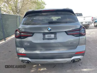 2024 BMW X3 sDrive30i with VIN 5UX43DP08R9U80981, listed as a IAAI auction lot 41801168 with 10,673 mi miles and . Bid and sale history available at DreamBid. Image 16.