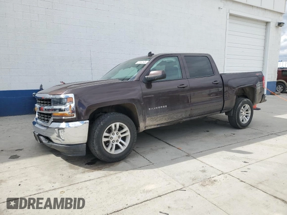 2016 Chevrolet Silverado 1500 LT with VIN 3GCUKREC1GG255068, listed as a Copart auction lot 47892505 with 47,837 mi miles and Salvage Title. Bid and sale history available at DreamBid. Image 1.
