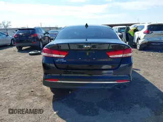 2018 Kia Optima LX with VIN 5XXGT4L36JG264505, listed as a IAAI auction lot 41888652 with 133,596 mi miles. Bid and sale history available at carsss.com. Image 17.