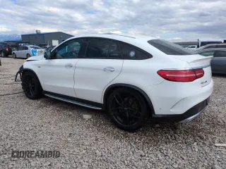 2016 Mercedes-Benz GLE 450 AMG z VIN 4JGED6EB5GA014645, wystawiony jako Copart lot #57311015 z przebiegiem 181 709 mil mil oraz Szkoda całkowita • Salvage title. Historia ofert i sprzedaży dostępna na DreamBid. Obrazek 2.