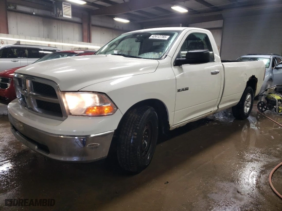 2009 Dodge Ram 1500 SLT with VIN 1D3HB16P29J515765, listed as a Copart auction lot 43412785 with 345,710 mi miles and Salvage Title. Bid and sale history available at carsss.com. Image 1.