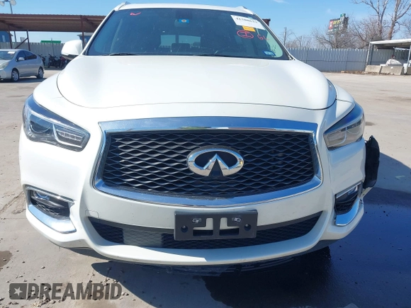 2017 Infiniti QX60 with VIN 5N1DL0MN8HC555993, listed as a IAAI auction lot 41588633 with 131,287 mi miles. Bid and sale history available at carsss.com. Image 13.