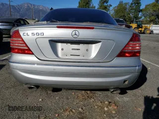2003 Mercedes-Benz CL-Class 5.0L with VIN WDBPJ75JX3A035552, listed as a Copart auction lot 41872205 with 0 mi miles and Clean Title. Bid and sale history available at carsss.com. Image 6.