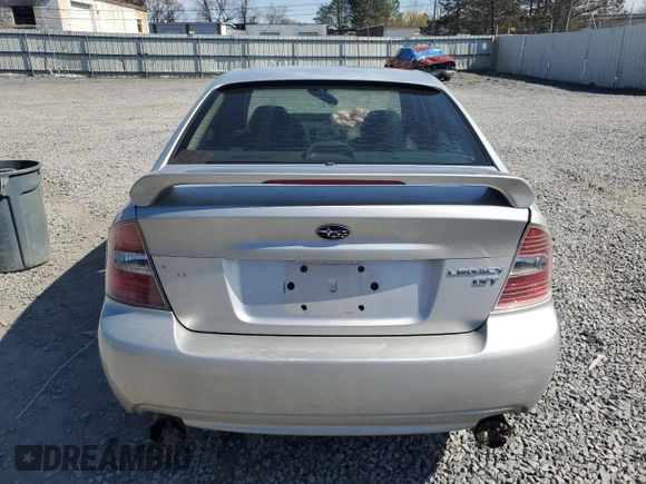 2006 Subaru Legacy GT Limited with VIN 4S3BL676366204276, listed as a Copart auction lot 54371915 with 239,593 mi miles and Salvage title. Bid and sale history available at DreamBid. Image 6.