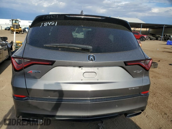 2022 Acura MDX w/A-Spec Package with VIN 5J8YE1H08NL026416, listed as a Copart auction lot 66613364 with 32,243 mi miles and Salvage Title. Bid and sale history available at carsss.com. Image 6.