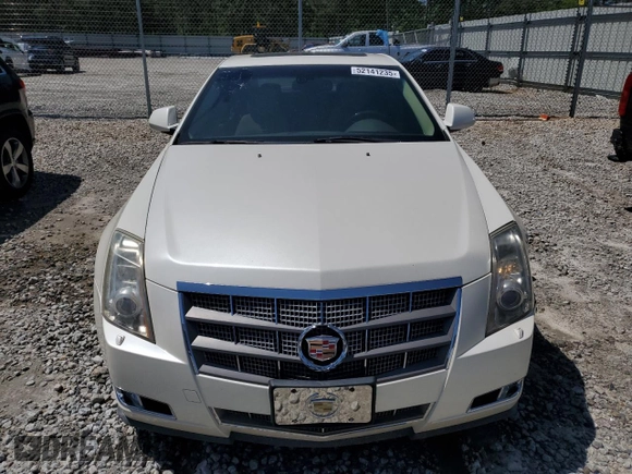 2009 Cadillac CTS RWD with VIN 1G6DV57V390137502, listed as a Copart auction lot 52141235 with 218,772 mi miles and Salvage Title. Bid and sale history available at DreamBid. Image 5.