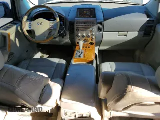 2004 Infiniti QX56 with VIN 5N3AA08A74N808274, listed as a Copart auction lot 42179185 with 0 mi miles and Salvage Title. Bid and sale history available at carsss.com. Image 8.