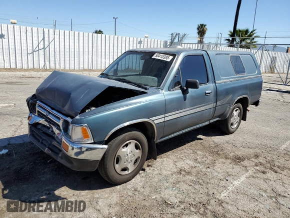 1994 Toyota Pickup DLX z VIN 4TARN81P2RZ175695, wystawiony jako Copart lot #50415385 z przebiegiem 258 048 mil mil oraz Szkoda całkowita • Salvage title. Historia ofert i sprzedaży dostępna na DreamBid. Obrazek 1.