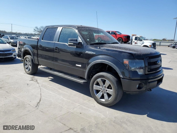 2013 Ford F-150 XL with VIN 1FTFW1ET8DFD69869, listed as a Copart auction lot 49511805 with 0 mi miles and Salvage Title. Bid and sale history available at carsss.com. Image 4.