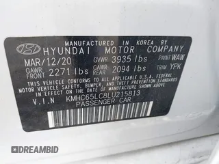 2020 Hyundai Ioniq Blue с VIN KMHC65LC8LU215813, выставлен на аукционе IAAI как лот 42344641 с пробегом 79 553 миль миль и . История ставок и продаж доступна на DreamBid. Изображение 9.