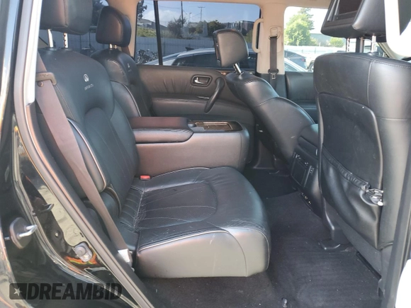 2011 Infiniti QX56 7-passenger with VIN JN8AZ2NE7B9005600, listed as a Copart auction lot 50741225 with 202,960 mi miles and Salvage Title. Bid and sale history available at carsss.com. Image 11.