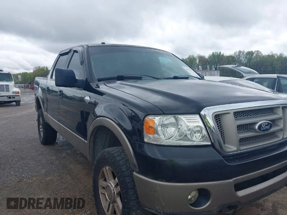 2006 Ford F-150 XLT with VIN 1FTPW14V76KD95056, listed as a IAAI auction lot 41929427 with 225,030 mi miles. Bid and sale history available at carsss.com. Image 1.