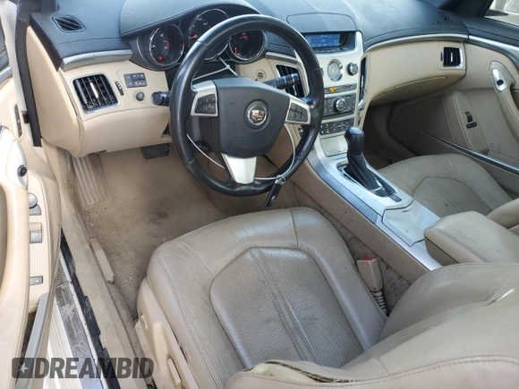 2014 Cadillac CTS Performance with VIN 1G6DG1E35E0190085, listed as a Copart auction lot 84347104 with 142,720 mi miles and Salvage title. Bid and sale history available at DreamBid. Image 8.