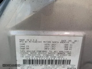 2011 Mitsubishi Galant FE with VIN 4A32B2FF4BE019454, listed as a Copart auction lot 72716034 with 239,676 mi miles and Salvage Title. Bid and sale history available at carsss.com. Image 13.