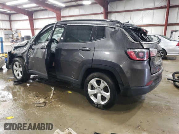 2020 Jeep Compass Latitude with VIN 3C4NJDBB9LT104454, listed as a Copart auction lot 45028405 with 60,115 mi miles and Salvage title. Bid and sale history available at DreamBid. Image 2.