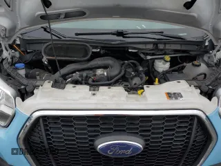 2022 Ford Transit Cargo with VIN 1FTBR1C82NKA17027, listed as a Copart auction lot 45346305 with 45,358 mi miles and Salvage Title. Bid and sale history available at DreamBid. Image 12.