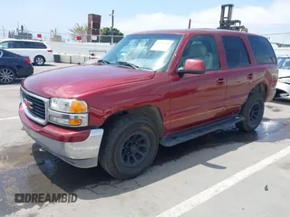 2001 GMC Yukon SLT z VIN 1GKEC13T21J193583, wystawiony jako IAAI lot #42281458 z przebiegiem 369 863 mil mil oraz . Historia ofert i sprzedaży dostępna na DreamBid. Obrazek 2.