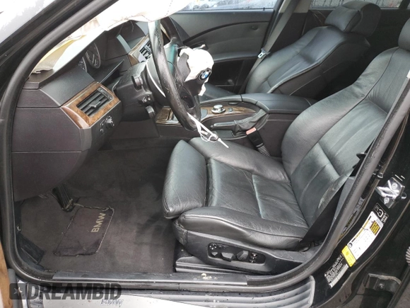 2006 BMW 5 Series 530xi with VIN WBANN73536CN00682, listed as a Copart auction lot 85373094 with 152,183 mi miles and Salvage Title. Bid and sale history available at carsss.com. Image 7.