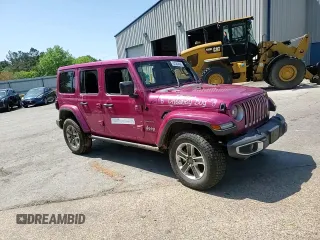 2022 Jeep Wrangler Unlimited Sahara with VIN 1C4HJXEN0NW106045, listed as a Copart auction lot 52383455 with 104,937 mi miles and Salvage title. Bid and sale history available at DreamBid. Image 11.