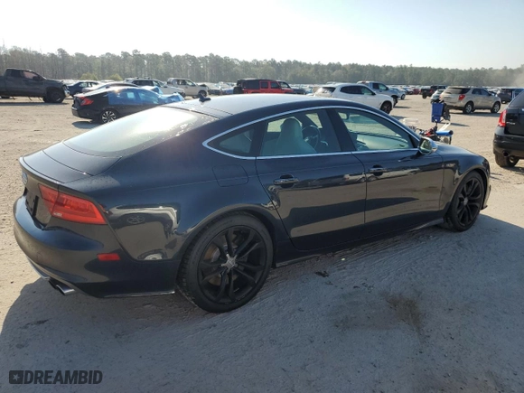 2013 Audi S7 Prestige with VIN WAU32BFC5DN113792, listed as a Copart auction lot 74308274 with 131736 miles and Salvage Title. Bid and sale history available at carsss.com. Image 3.