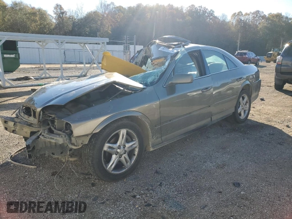 2002 Lincoln LS w/Base with VIN 1LNHM87A92Y675995, listed as a Copart auction lot 83323394 with Not Provided miles and Salvage Title. Bid and sale history available at carsss.com. Image 1.