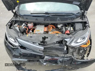 2018 Chevrolet Bolt EV Premier with VIN 1G1FX6S09J4122445, listed as a Copart auction lot 55230635 with 33,569 mi miles and Salvage title. Bid and sale history available at DreamBid. Image 12.