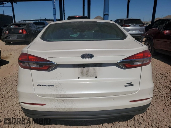 2020 Ford Fusion Hybrid SE with VIN 3FA6P0LU8LR259611, listed as a Copart auction lot 46892325 with 101,817 mi miles and Salvage Title. Bid and sale history available at carsss.com. Image 6.