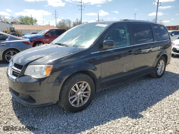 2019 Dodge Grand Caravan SXT with VIN 2C4RDGCG5KR562319, listed as a Copart auction lot 53356455 with 102,092 mi miles and Salvage Title. Bid and sale history available at carsss.com. Image 1.