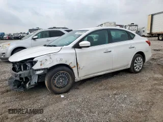 2019 Nissan Sentra S z VIN 3N1AB7AP0KY328615, wystawiony jako Copart lot #57032885 z przebiegiem 58 067 mil mil oraz Szkoda całkowita • Salvage title. Historia ofert i sprzedaży dostępna na DreamBid. Obrazek 1.
