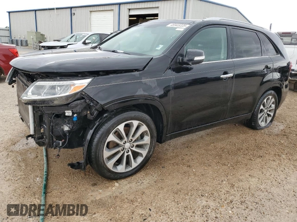 2015 Kia Sorento SX with VIN 5XYKW4A79FG558281, listed as a Copart auction lot 46945335 with 0 mi miles and Clean Title. Bid and sale history available at carsss.com. Image 1.