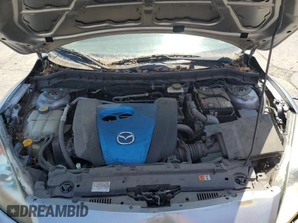 2012 Mazda 3 i Touring with VIN JM1BL1V81C1695558, listed as a Copart auction lot 54991625 with 177,740 mi miles and Clean Title. Bid and sale history available at carsss.com. Image 11.