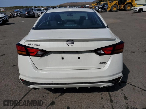 2025 Nissan Altima SV with VIN 1N4BL4DW1SN336595, listed as a Copart auction lot 48721885 with 1,456 mi miles and Salvage Title. Bid and sale history available at DreamBid. Image 6.