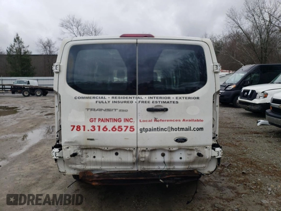 2015 Ford Transit with VIN 1FTNR2ZM9FKA51300, listed as a Copart auction lot 51022275 with 201,633 mi miles and Clean Title. Bid and sale history available at DreamBid. Image 6.