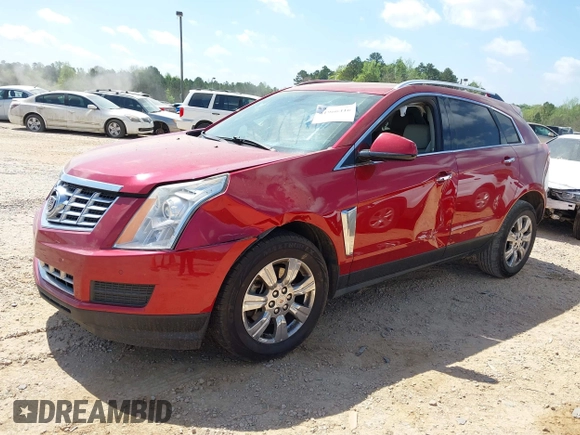 2015 Cadillac SRX Luxury Collection with VIN 3GYFNEE39FS585667, listed as a IAAI auction lot 41966416 with 156,246 mi miles. Bid and sale history available at carsss.com. Image 2.